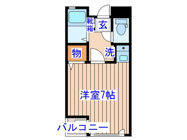 エクセランス・ド・宮町の物件間取画像